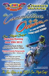 2013 AMA Speedway National Championship Flyer