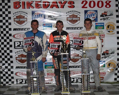 2008 Long Track Podium